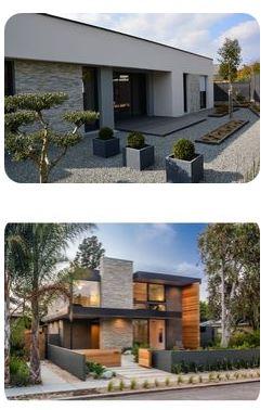maison contemporaine dans hameaux a vendre